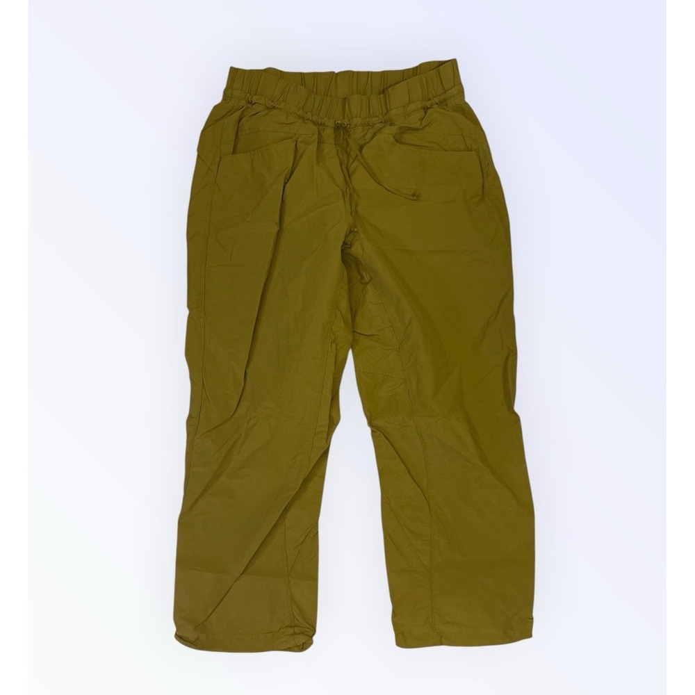 Mountain Hardwear‎ Basin Pants Mens SMALL Pull-On Hiking Trek Outdoors MUSTARD